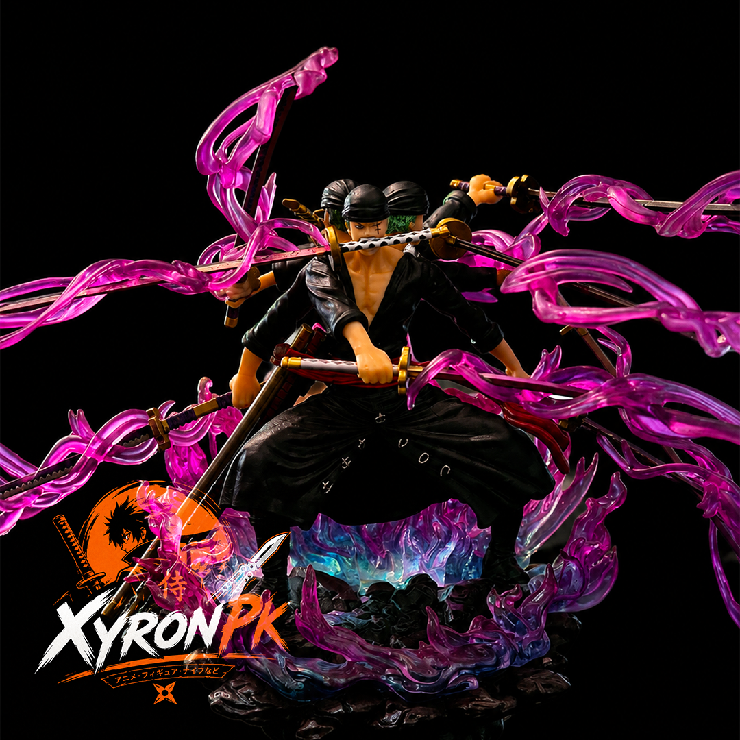 9 Swords Roronoa Zoro Anime Figure – Ashura Edition