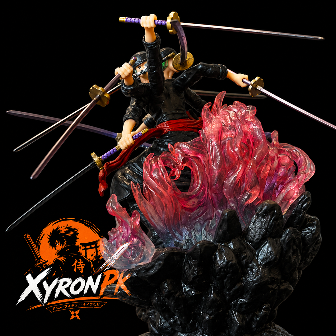 9 Swords Roronoa Zoro Anime Figure – Ashura Edition