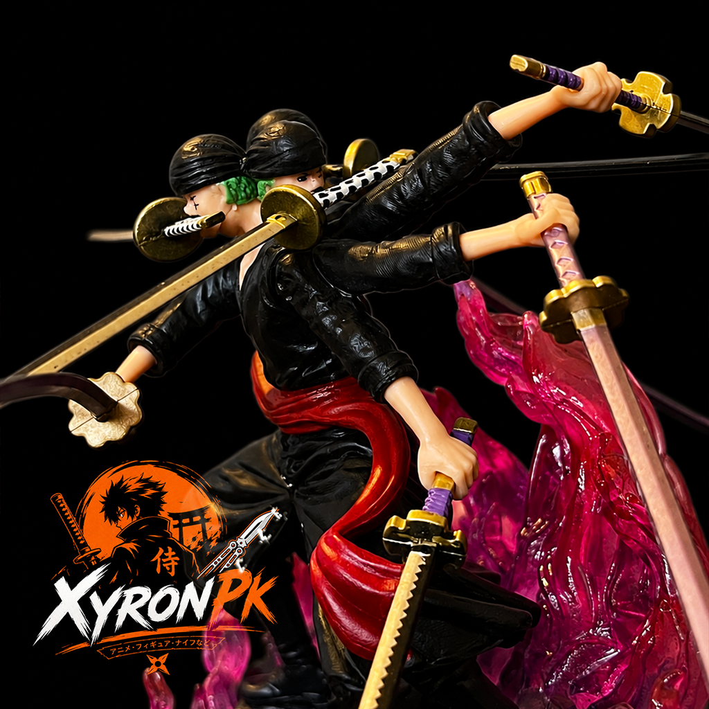 9 Swords Roronoa Zoro Anime Figure – Ashura Edition