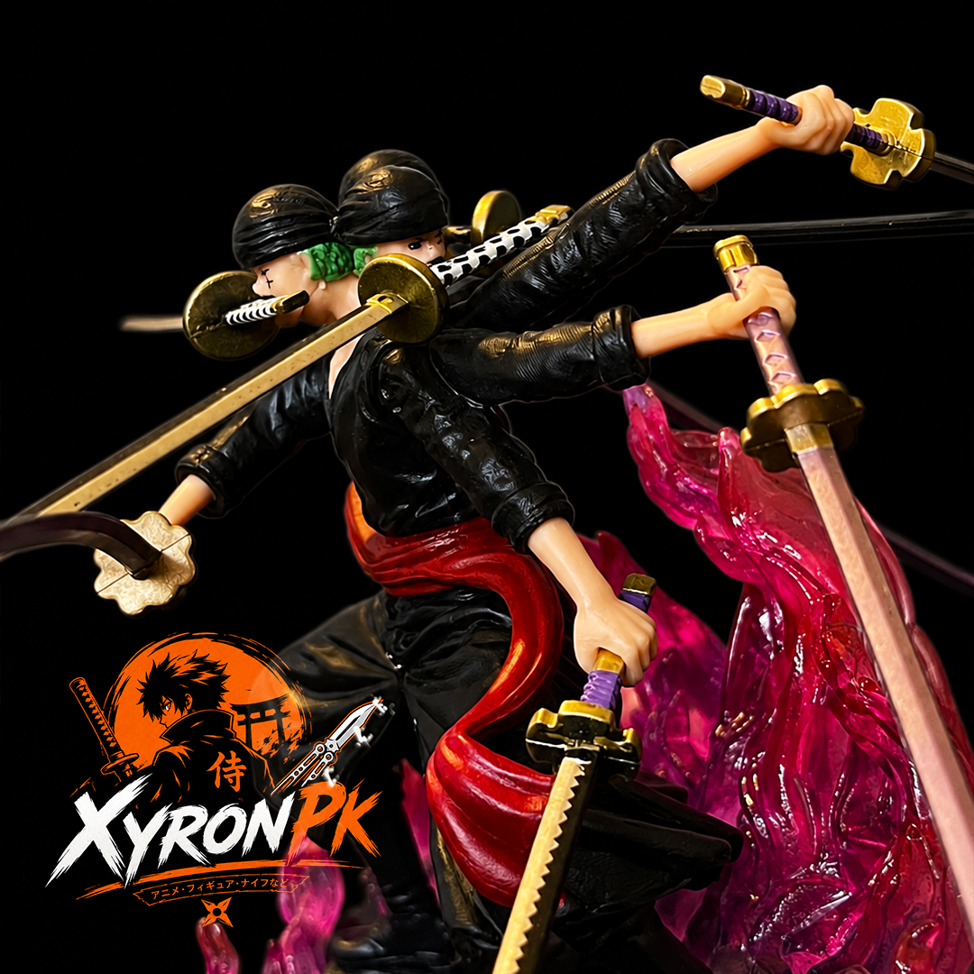 9 Swords Roronoa Zoro Anime Figure – Ashura Edition